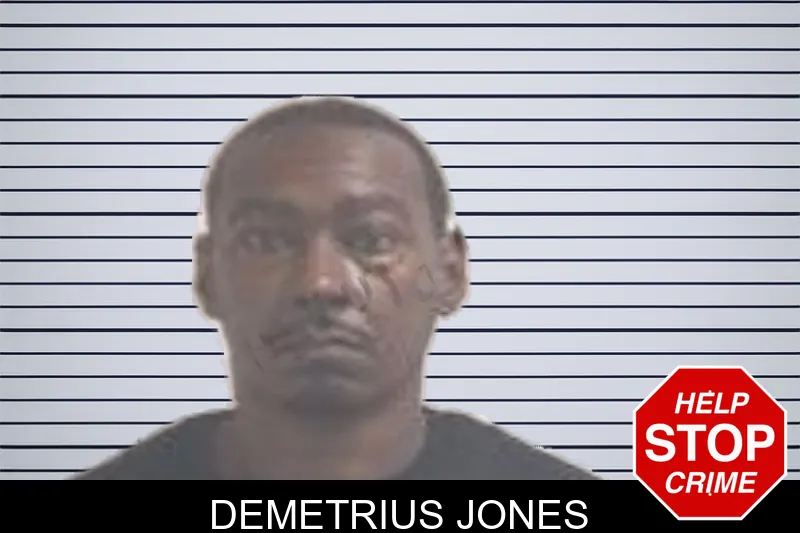 Demetrius Jones mugshot
