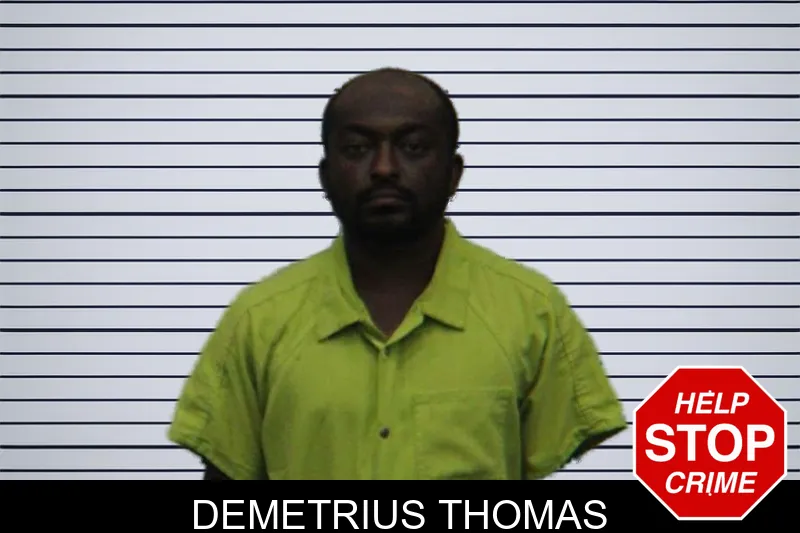 Demetrius Thomas mugshot