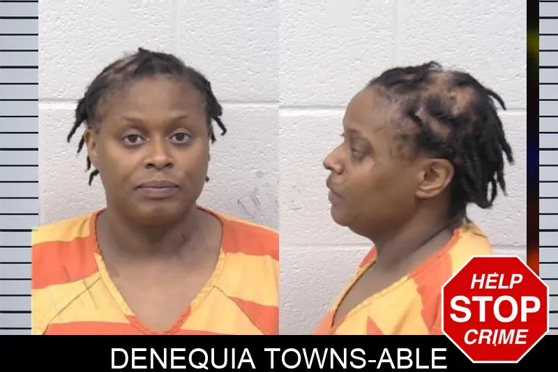 Denequia Towns-Able mugshot – Paulding County , Georgia Denequia Towns-Able mugshot