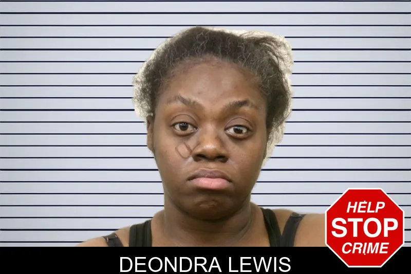 Deondra Lewis mugshot