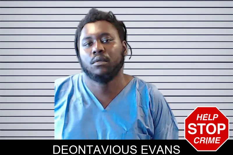 Deontavious Evans mugshot