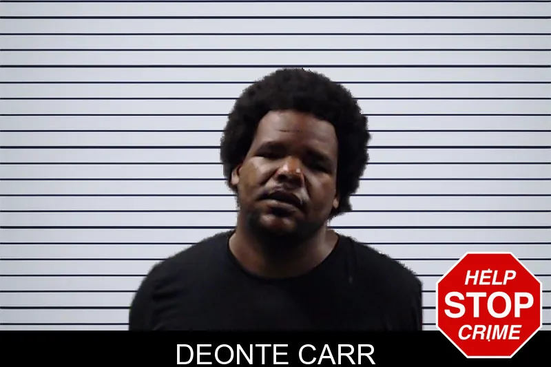 Deonte Carr mugshot
