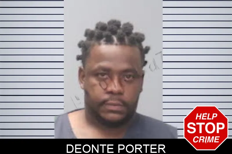 Deonte Porter mugshot