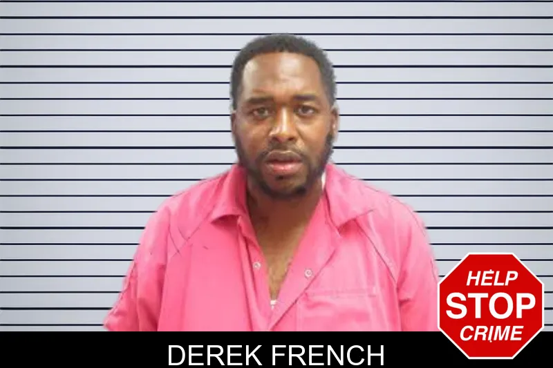 Derek French mugshot