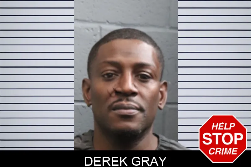 Derek Gray mugshot