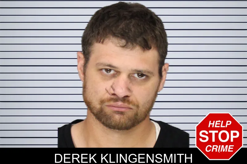 Derek Klingensmith mugshot