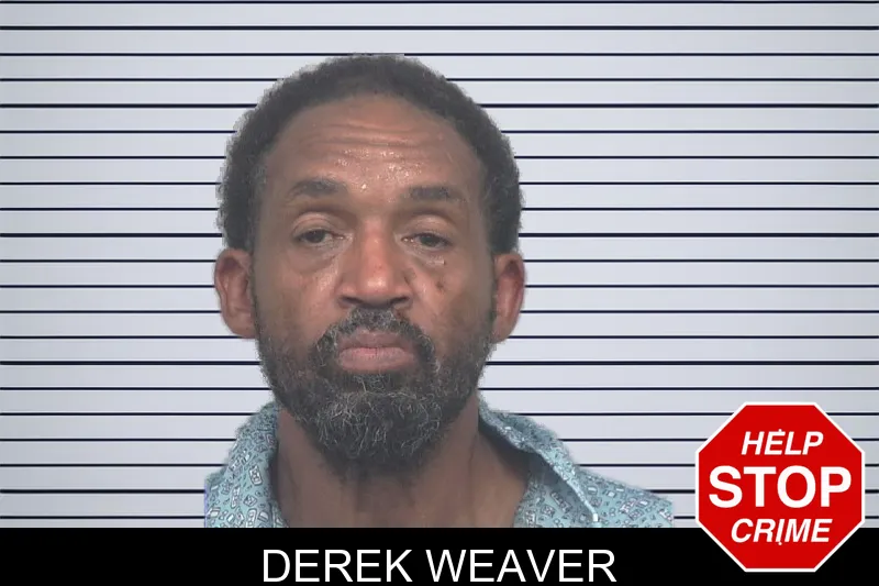 Derek Weaver mugshot