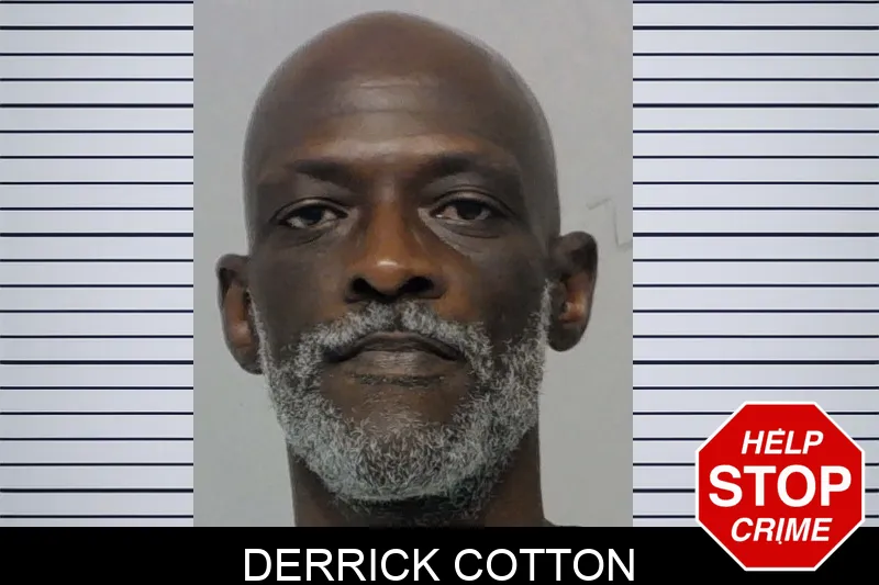 Derrick Cotton mugshot – Bibb County , Georgia Derrick Cotton mugshot