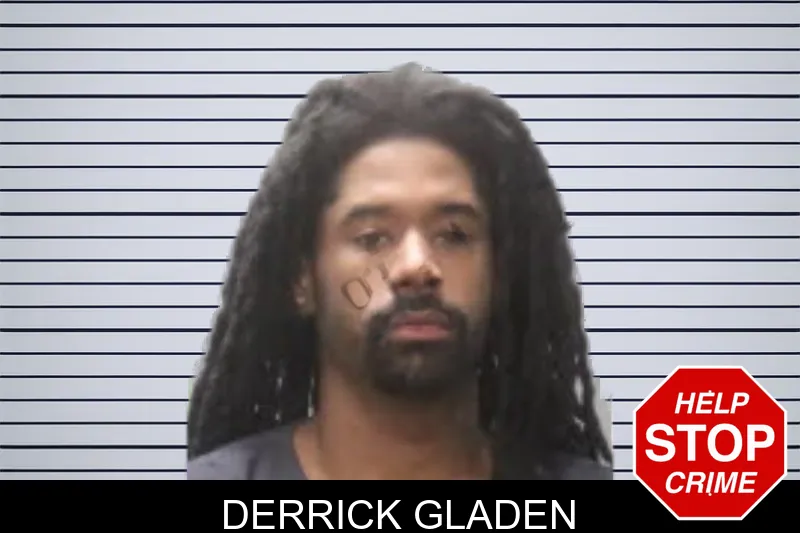 Derrick Gladen mugshot