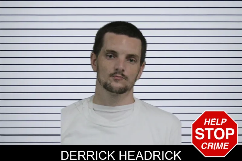 Derrick Headrick mugshot – Catoosa County , Georgia Derrick Headrick mugshot