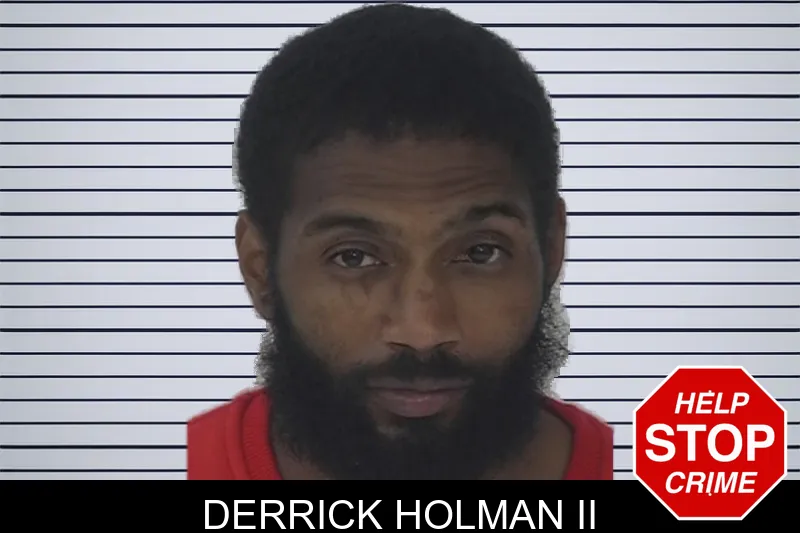 Derrick Holman II mugshot