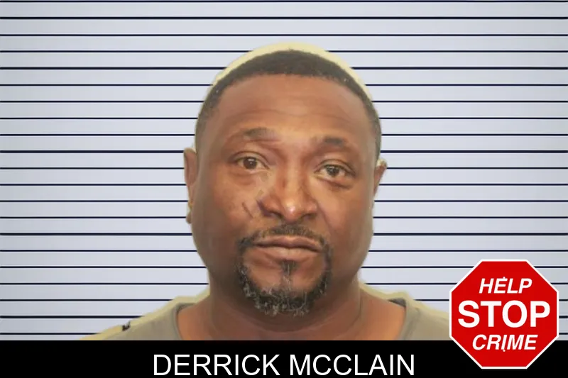 Derrick McClain mugshot