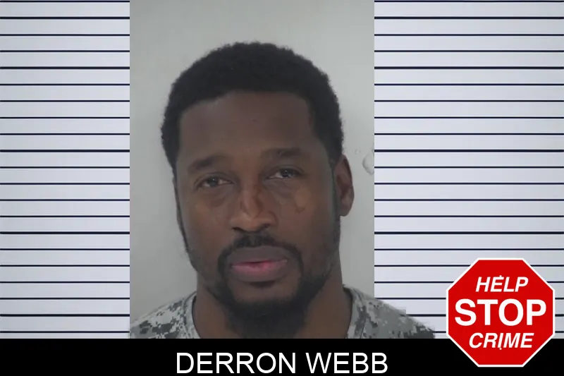 Derron Webb mugshot