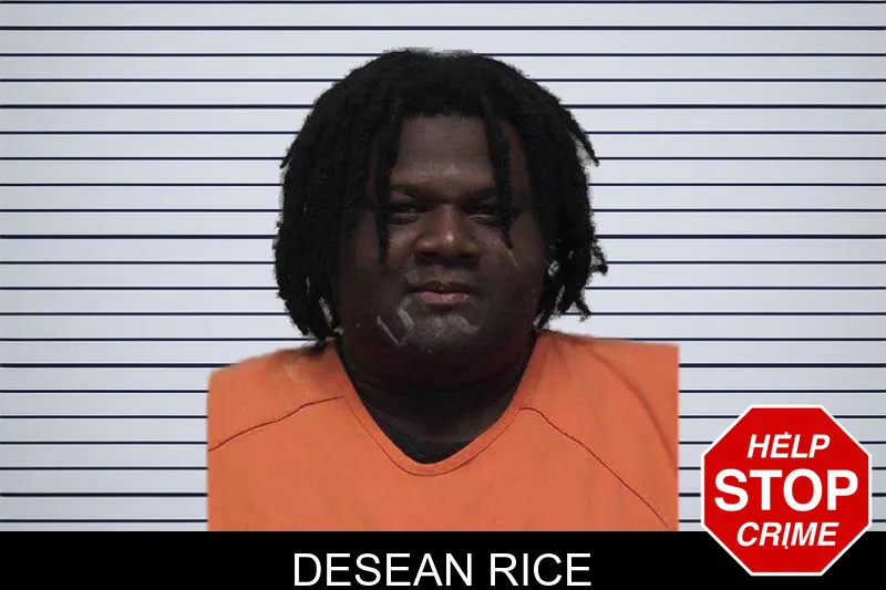 Desean Rice mugshot