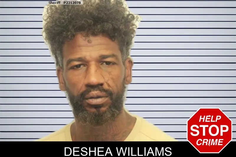 Deshea Williams mugshot
