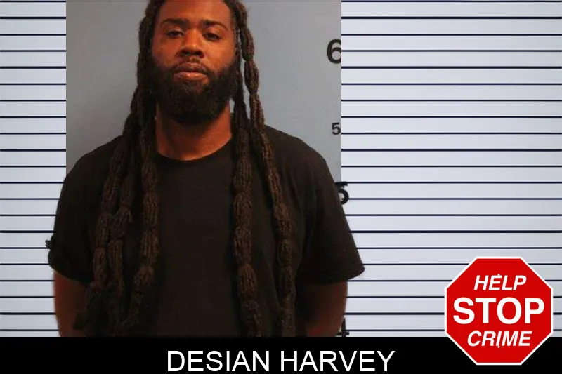 Desian Harvey mugshot