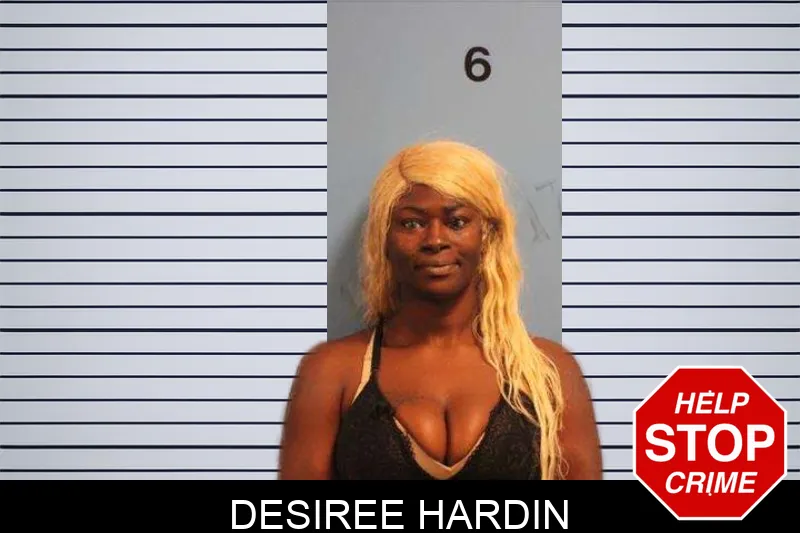 Desiree Hardin mugshot