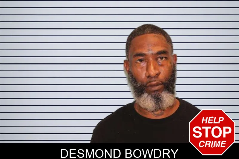 Desmond Bowdry mugshot