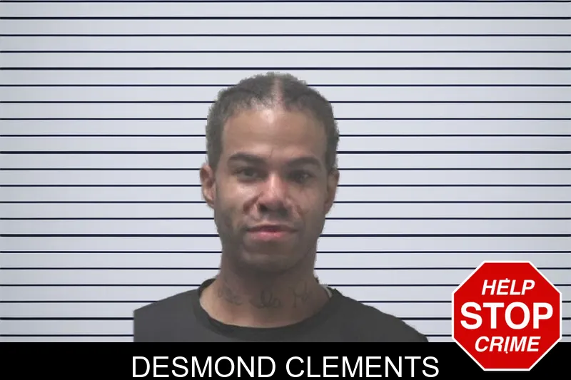 Desmond Clements mugshot