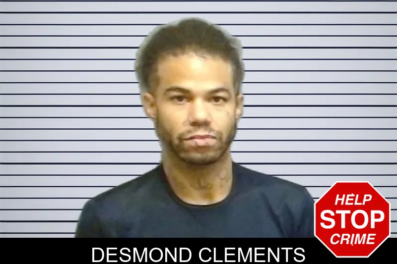 Desmond Clements mugshot