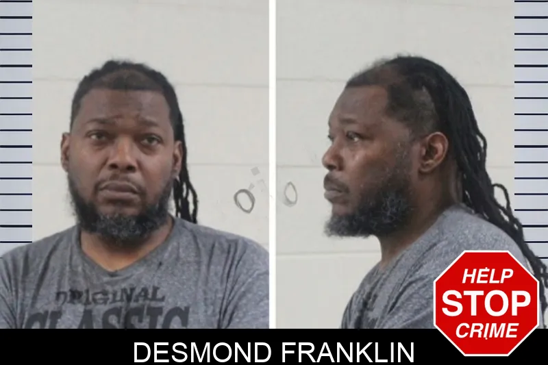 Desmond Franklin mugshot