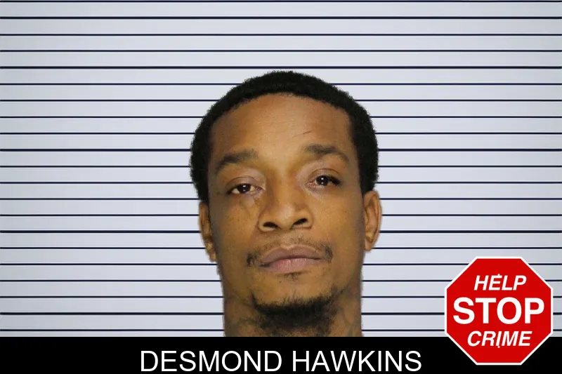 Desmond Hawkins mugshot