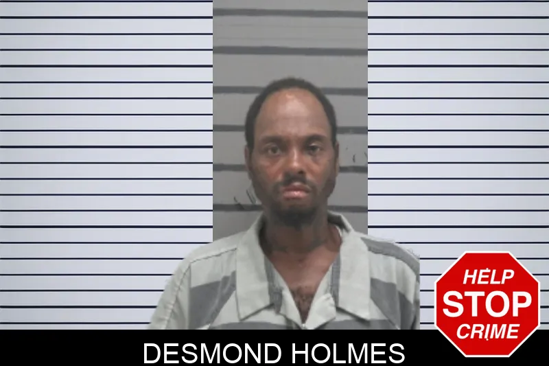 Desmond Holmes mugshot