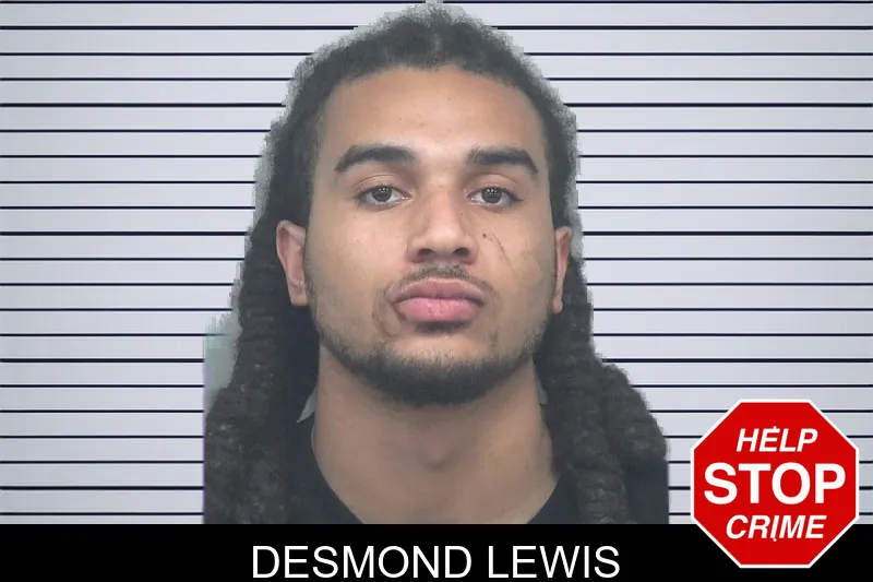 Desmond Lewis mugshot