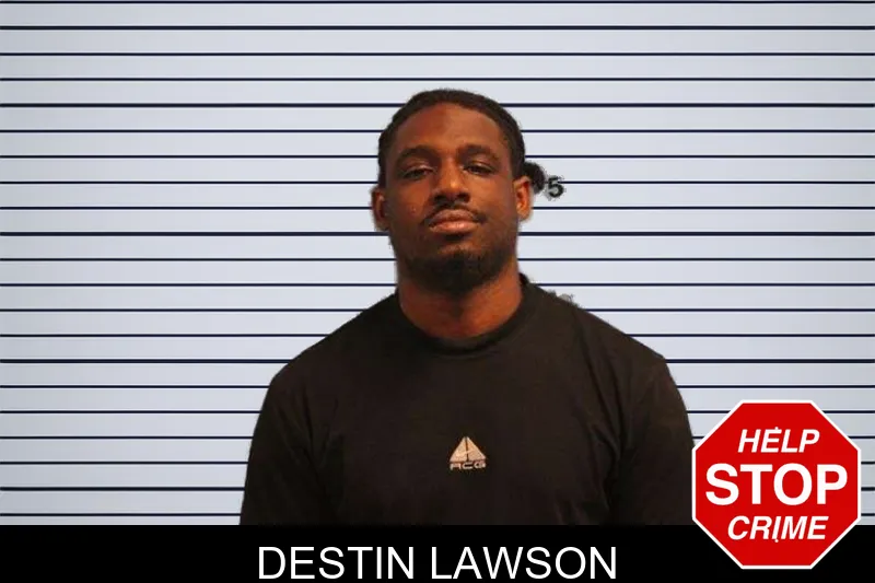 Destin Lawson mugshot