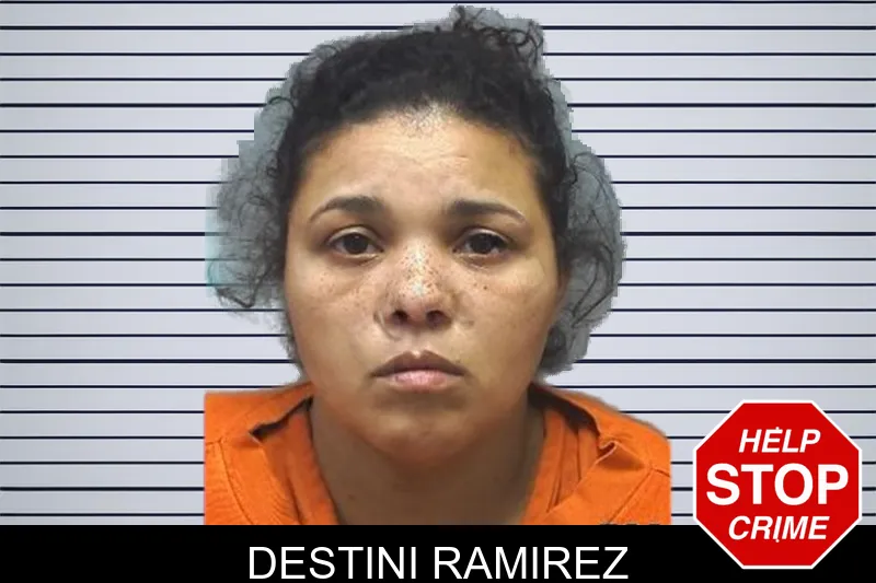 Destini Ramirez mugshot