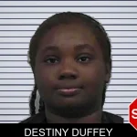 Destiny Duffey mugshot
