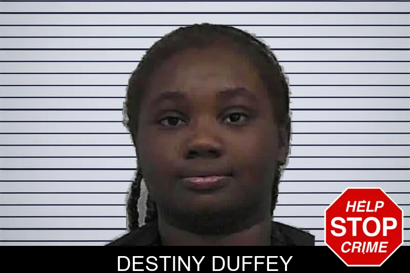 Destiny Duffey mugshot