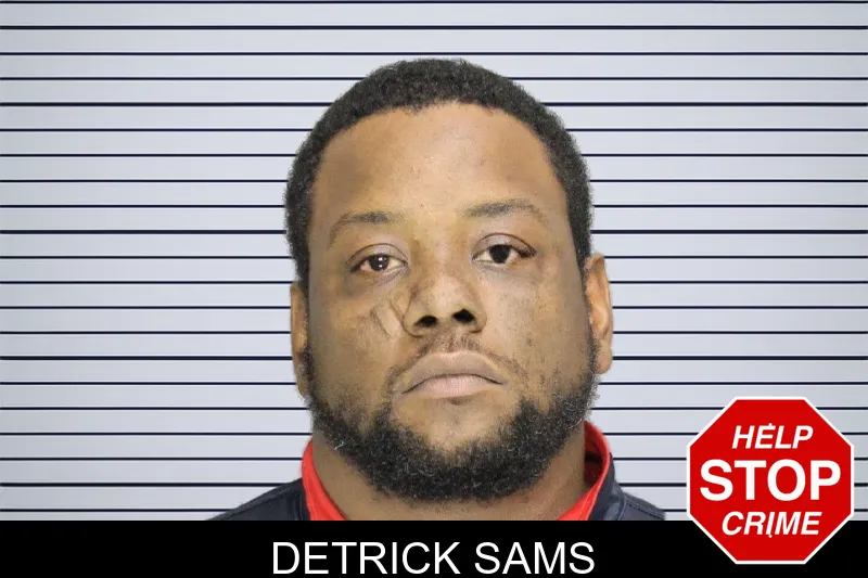 Detrick Sams mugshot