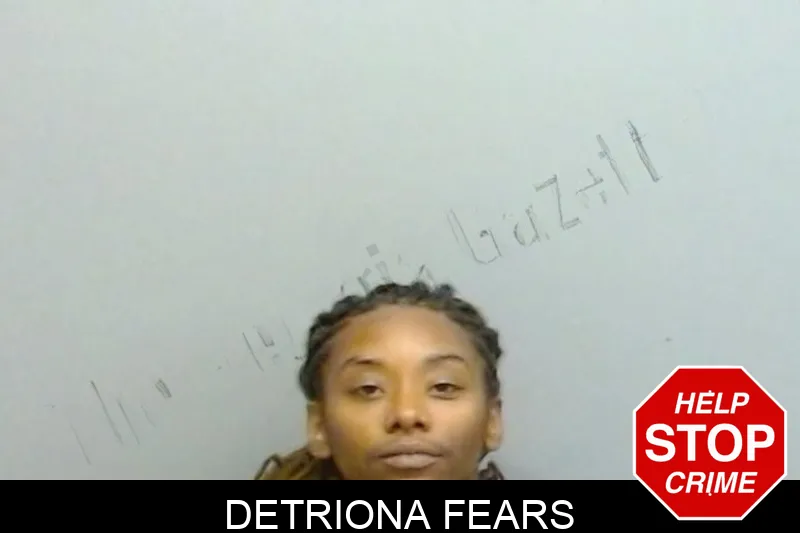 Detriona Fears mugshot