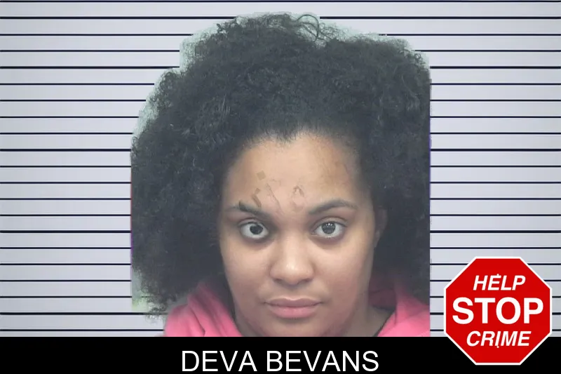 Deva Bevans mugshot