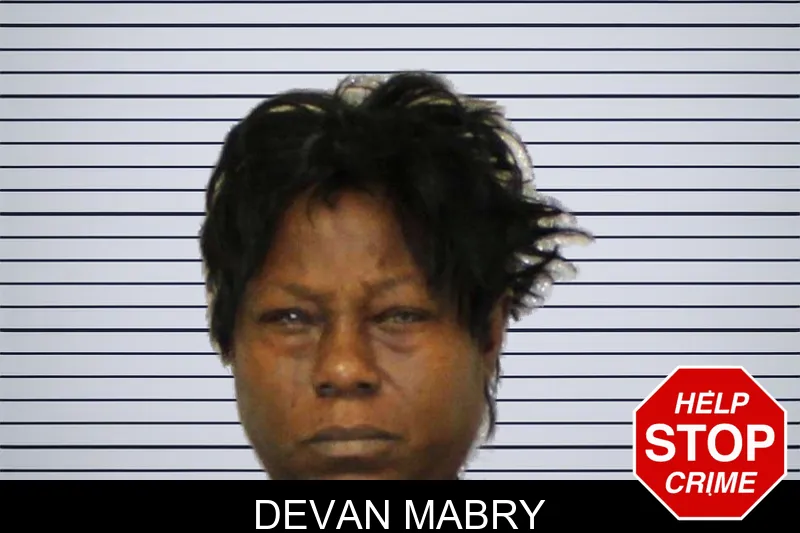 Devan Mabry mugshot