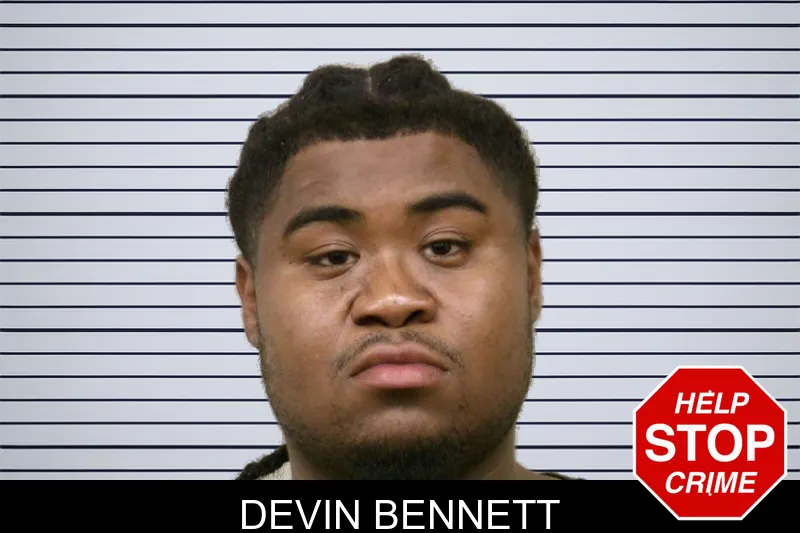 Devin Bennett mugshot