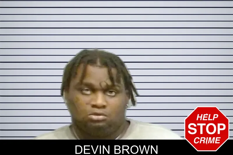 Devin Brown mugshot