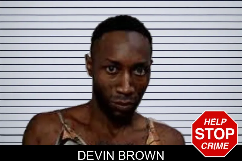 Devin Brown mugshot