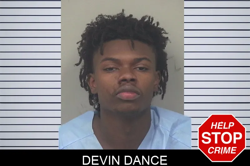 Devin Dance mugshot
