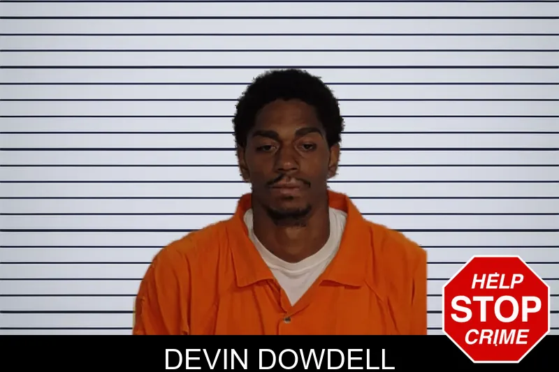 Devin Dowdell mugshot