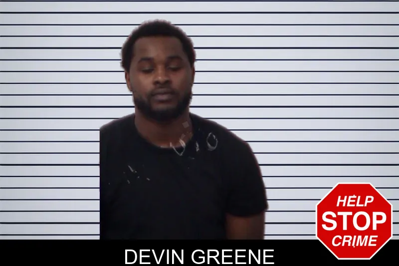 Devin Greene mugshot