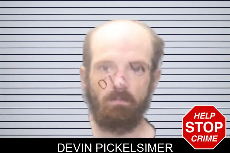 Devin Pickelsimer mugshot
