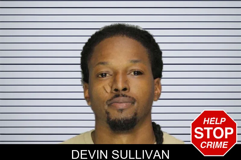 Devin Sullivan mugshot