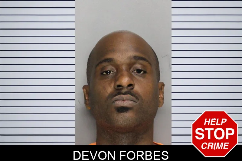 Devon Forbes mugshot