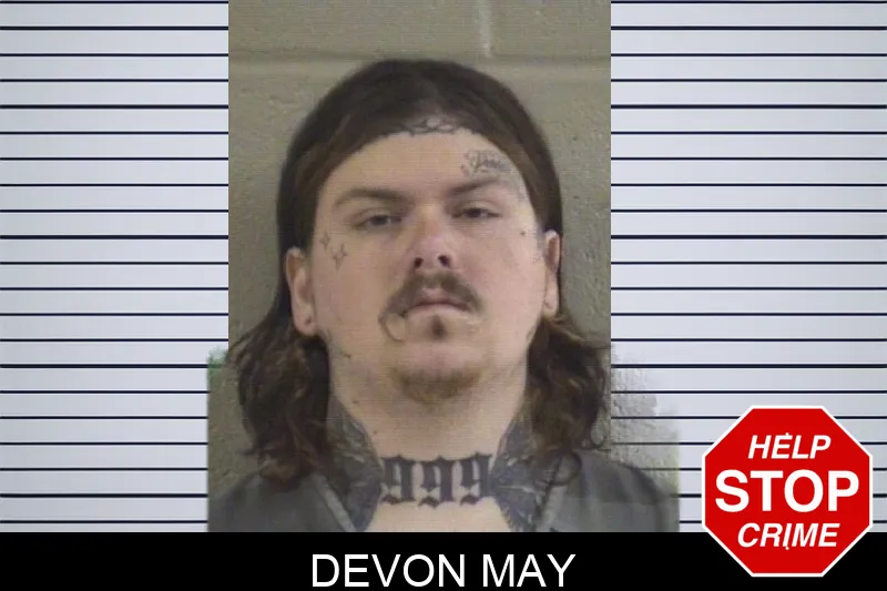 Devon May mugshot