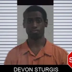 Devon Sturgis mugshot