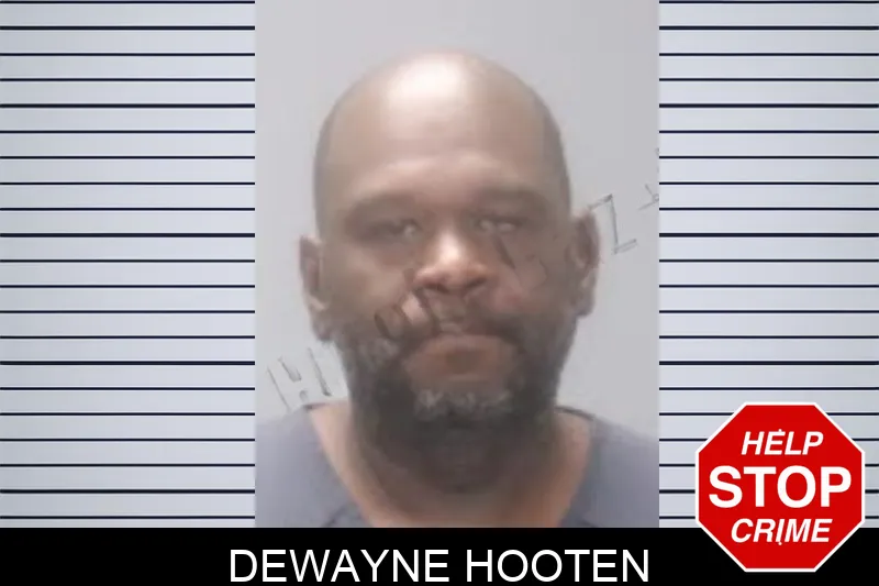 Dewayne Hooten mugshot