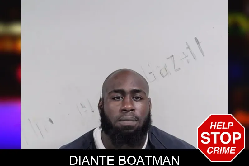 Diante Boatman mugshot – Lowndes County , Georgia Diante Boatman mugshot