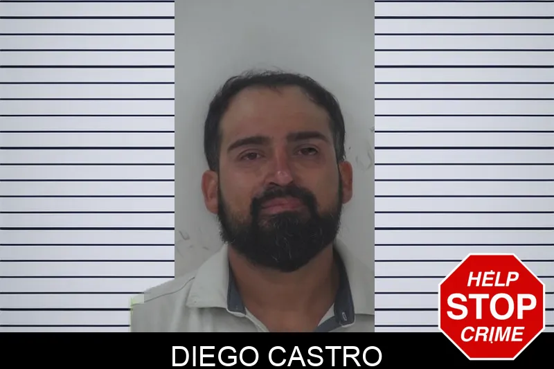 Diego Castro mugshot